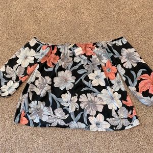 Beautiful Apricot Lane off the shoulder top.